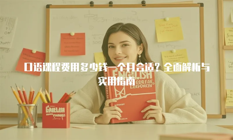 口语课程费用多少钱一个月合适？全面解析与实用指南
