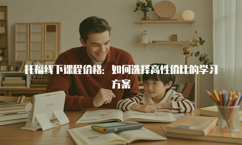 托福线下课程价格：如何选择高性价比的学习方案
