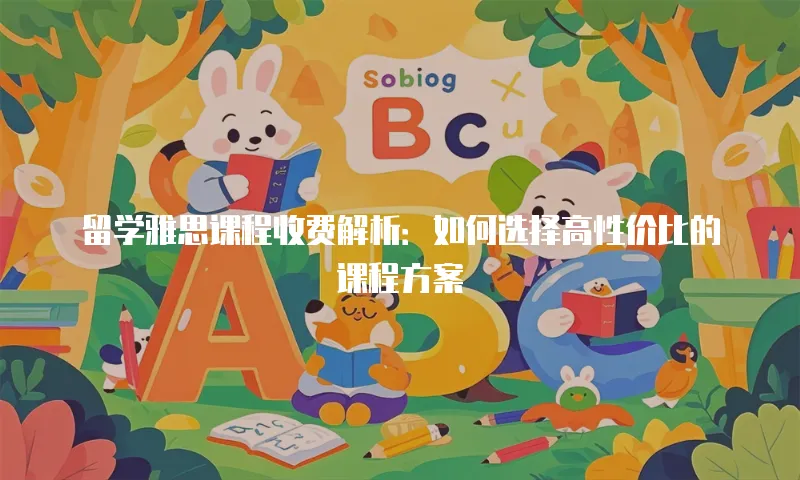 留学雅思课程收费解析：如何选择高性价比的课程方案