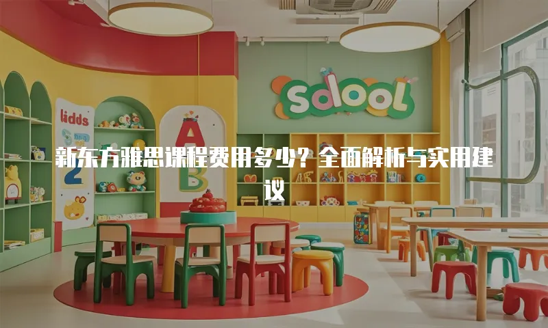 新东方雅思课程费用多少？全面解析与实用建议