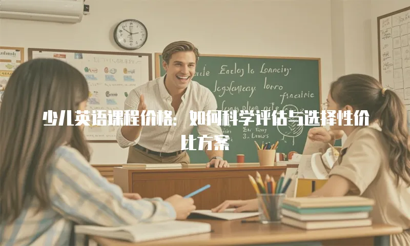 少儿英语课程价格：如何科学评估与选择性价比方案
