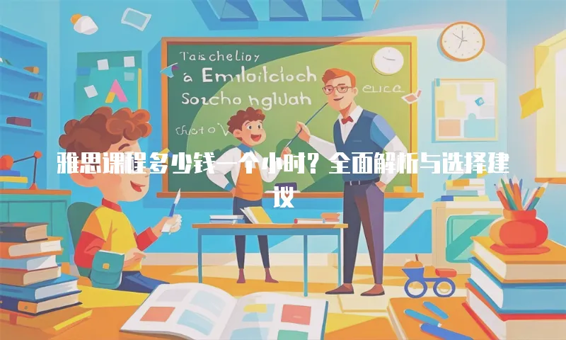 雅思课程多少钱一个小时？全面解析与选择建议