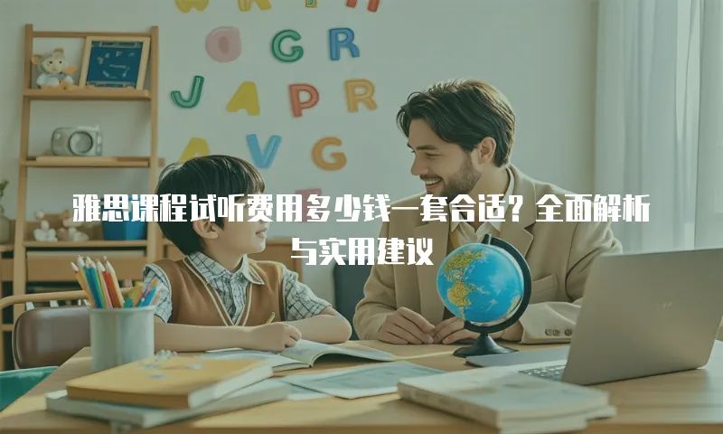 雅思课程试听费用多少钱一套合适？全面解析与实用建议