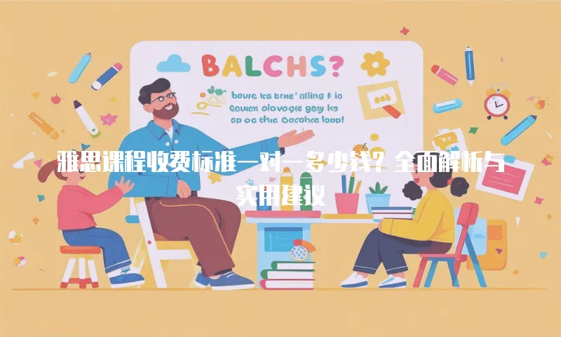 雅思课程收费标准一对一多少钱？全面解析与实用建议