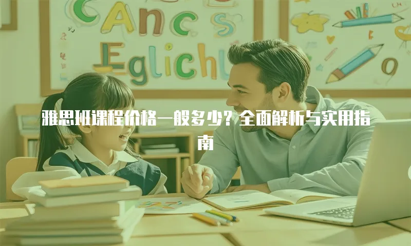 雅思班课程价格一般多少？全面解析与实用指南