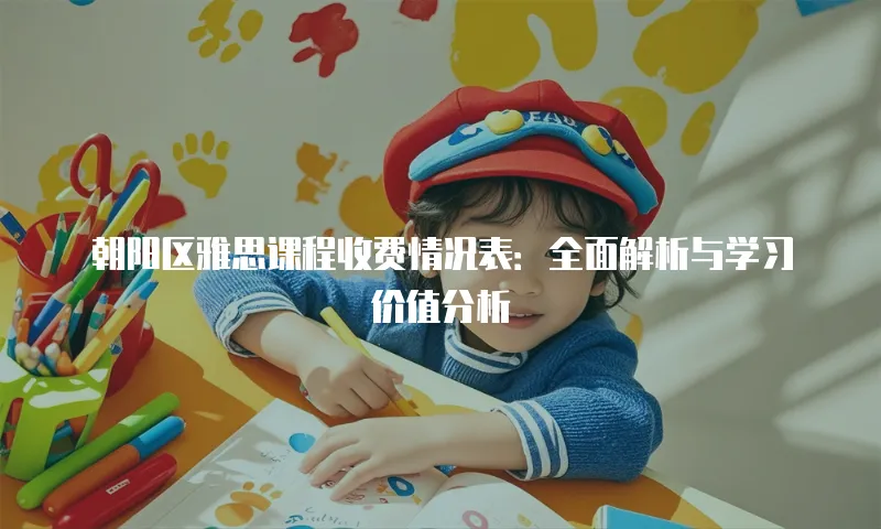 朝阳区雅思课程收费情况表：全面解析与学习价值分析
