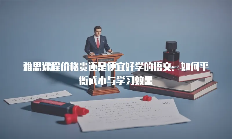 雅思课程价格贵还是便宜好学的语文：如何平衡成本与学习效果