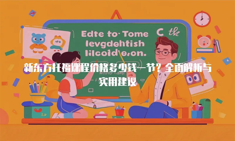 新东方托福课程价格多少钱一节？全面解析与实用建议
