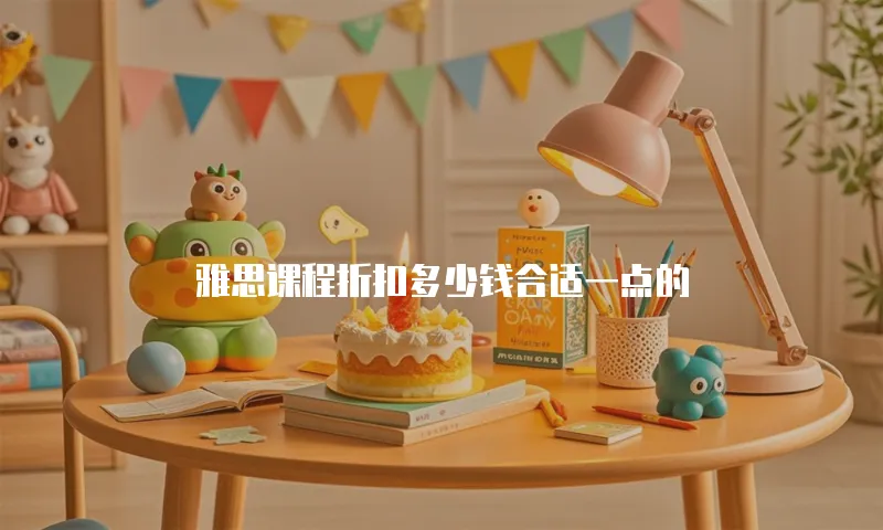 雅思课程折扣多少钱合适一点的