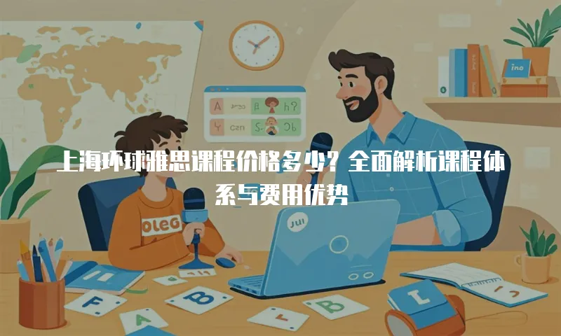 上海环球雅思课程价格多少？全面解析课程体系与费用优势