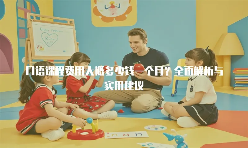 口语课程费用大概多少钱一个月？全面解析与实用建议