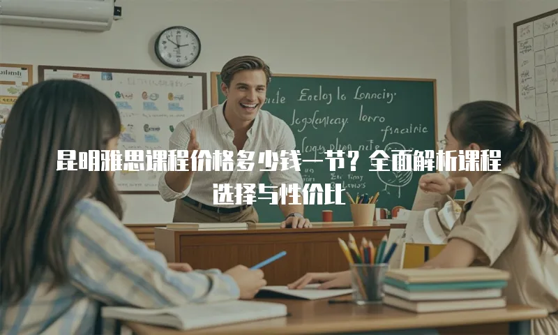 昆明雅思课程价格多少钱一节？全面解析课程选择与性价比