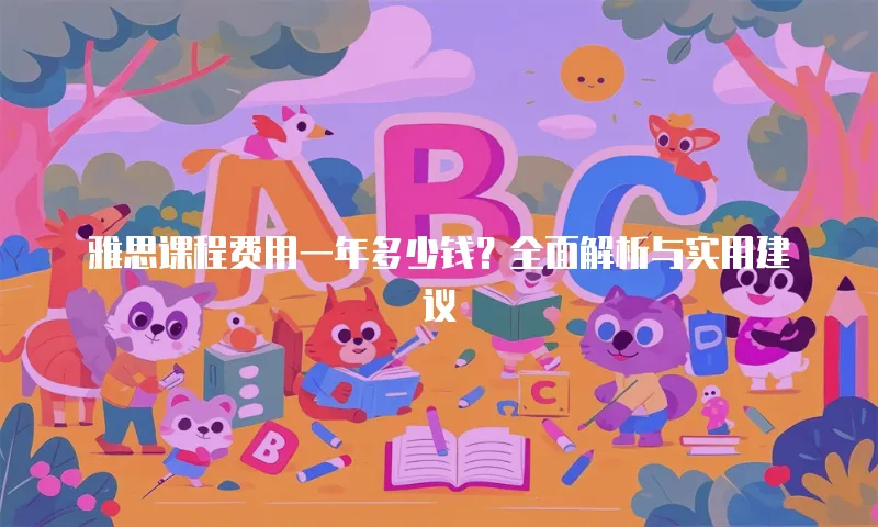 雅思课程费用一年多少钱？全面解析与实用建议