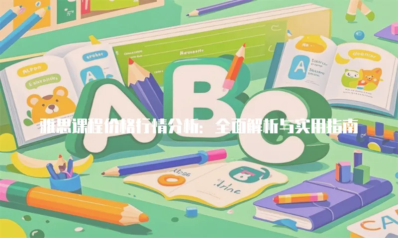 雅思课程价格行情分析：全面解析与实用指南