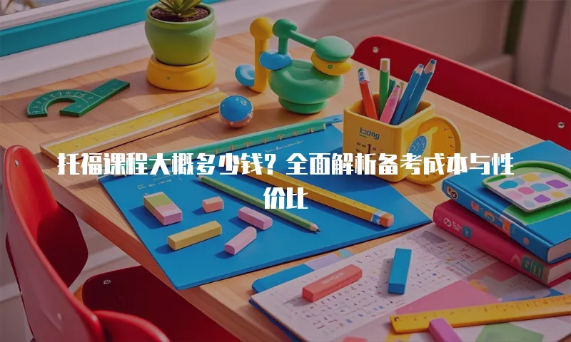 托福课程大概多少钱？全面解析备考成本与性价比