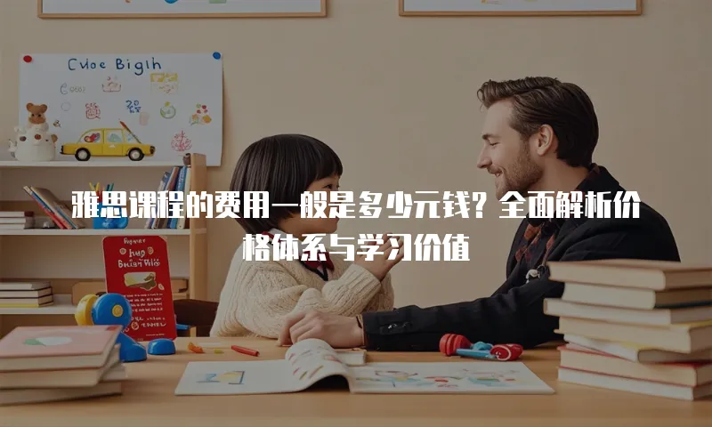 雅思课程的费用一般是多少元钱？全面解析价格体系与学习价值