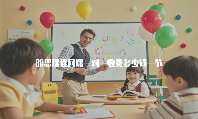 雅思课程网课一对一收费多少钱一节