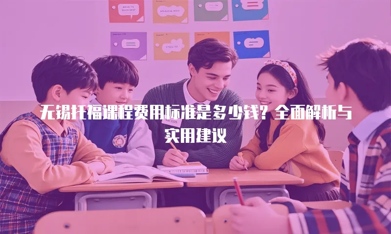 无锡托福课程费用标准是多少钱？全面解析与实用建议