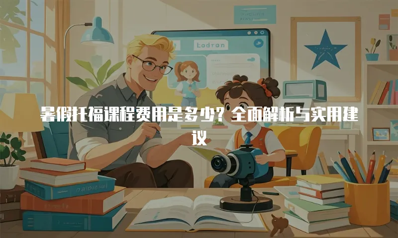 暑假托福课程费用是多少？全面解析与实用建议