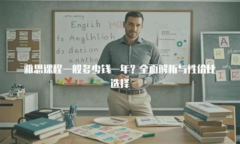 雅思课程一般多少钱一年？全面解析与性价比选择