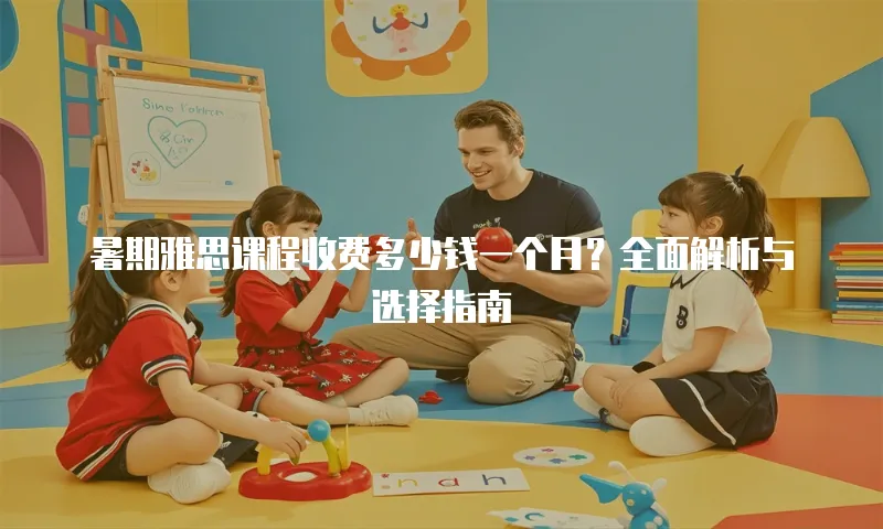 暑期雅思课程收费多少钱一个月？全面解析与选择指南