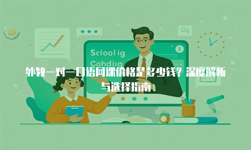 外教一对一口语网课价格是多少钱？深度解析与选择指南