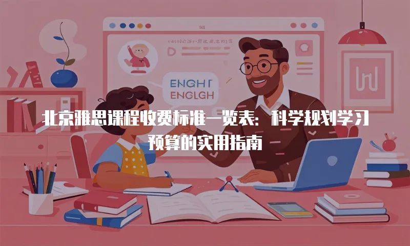 北京雅思课程收费标准一览表：科学规划学习预算的实用指南