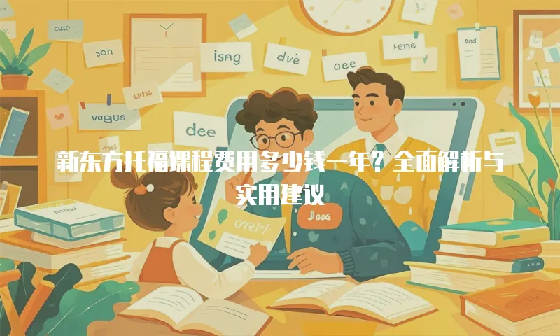 新东方托福课程费用多少钱一年？全面解析与实用建议