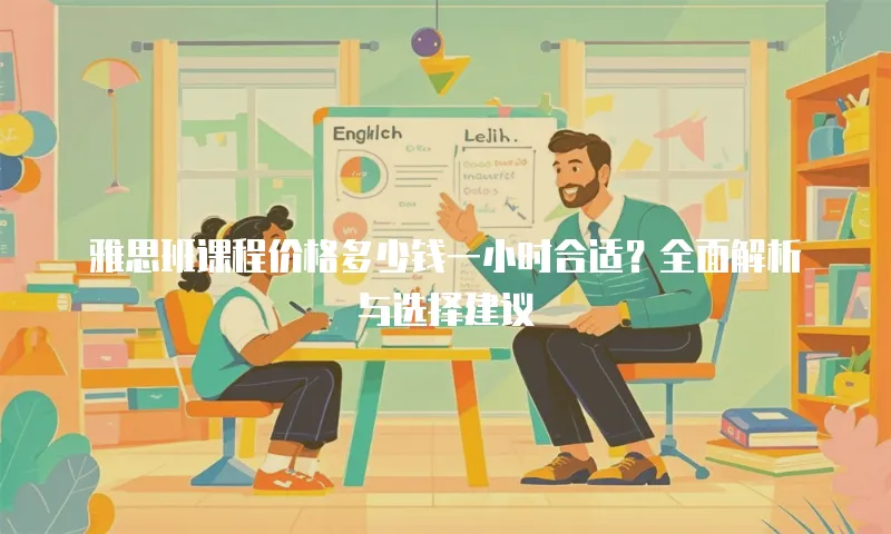 雅思班课程价格多少钱一小时合适？全面解析与选择建议