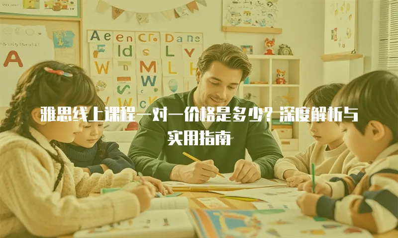 雅思线上课程一对一价格是多少？深度解析与实用指南