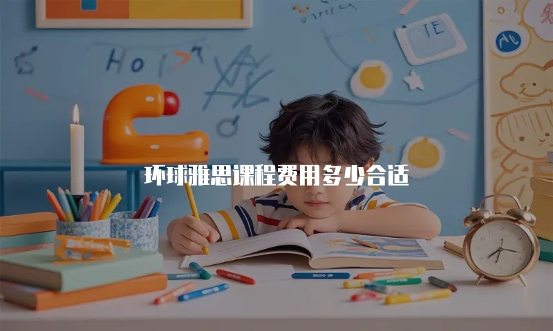 环球雅思课程费用多少合适