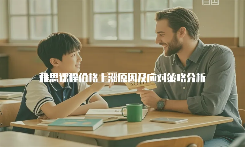 雅思课程价格上涨原因及应对策略分析