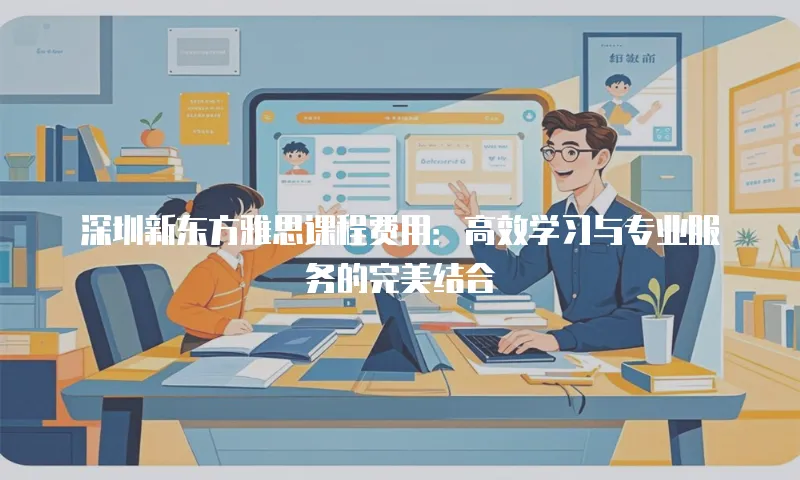 深圳新东方雅思课程费用：高效学习与专业服务的完美结合