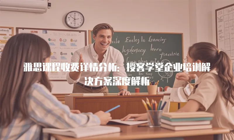雅思课程收费详情分析：授客学堂企业培训解决方案深度解析