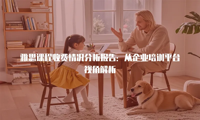 雅思课程收费情况分析报告：从企业培训平台视角解析