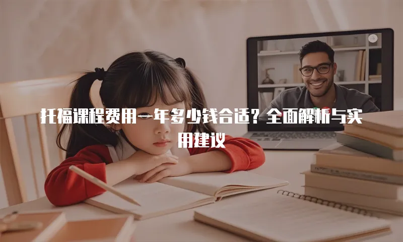 托福课程费用一年多少钱合适？全面解析与实用建议