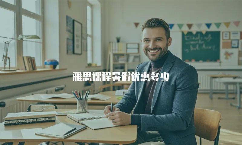 雅思课程暑假优惠多少