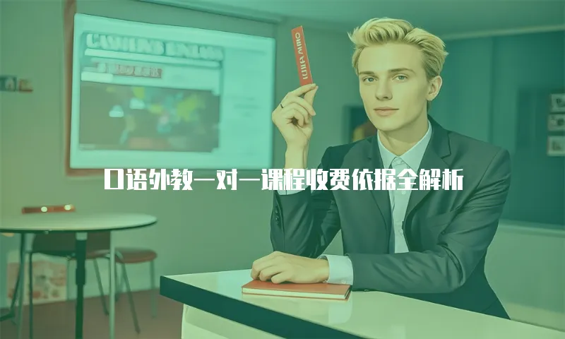 口语外教一对一课程收费依据全解析