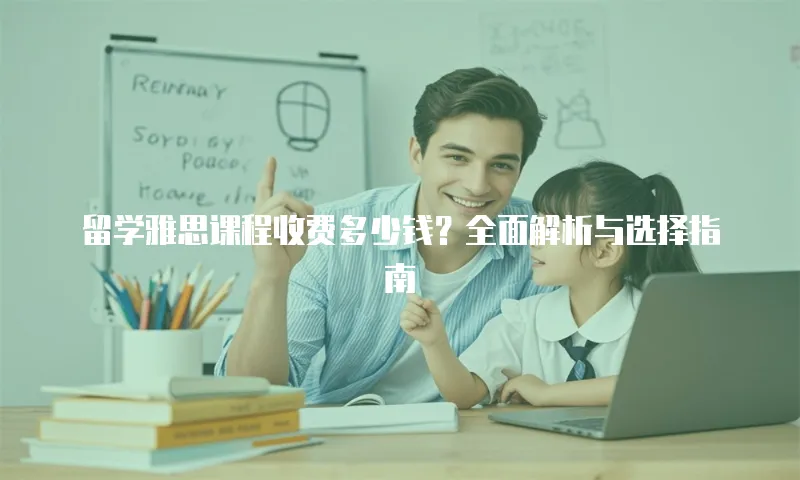 留学雅思课程收费多少钱？全面解析与选择指南