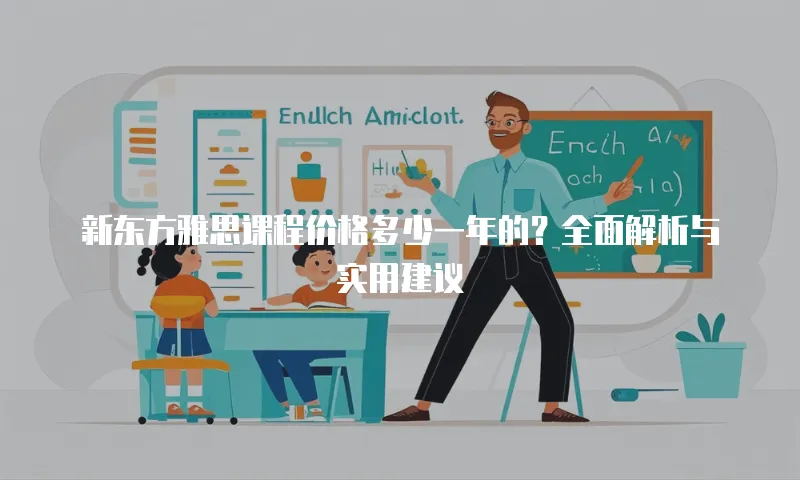 新东方雅思课程价格多少一年的？全面解析与实用建议