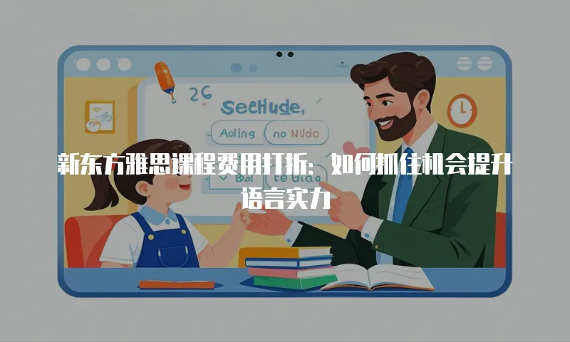 新东方雅思课程费用打折：如何抓住机会提升语言实力