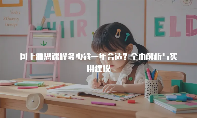 网上雅思课程多少钱一年合适？全面解析与实用建议