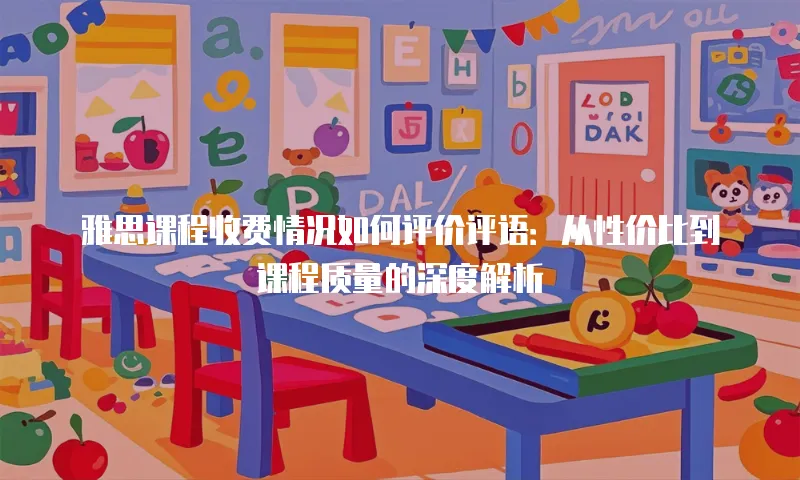 雅思课程收费情况如何评价评语：从性价比到课程质量的深度解析