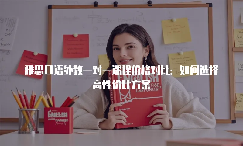雅思口语外教一对一课程价格对比：如何选择高性价比方案