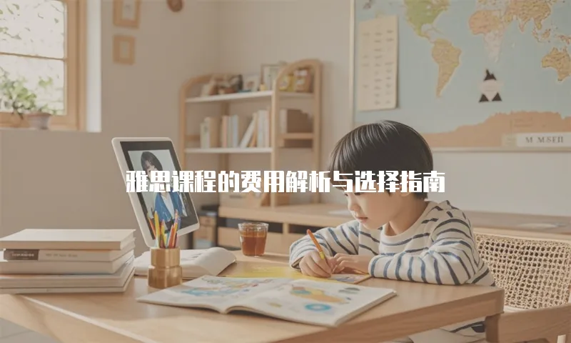 雅思课程的费用解析与选择指南