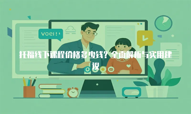 托福线下课程价格多少钱？全面解析与实用建议