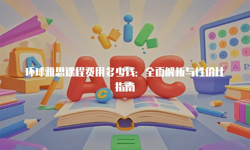 环球雅思课程费用多少钱：全面解析与性价比指南