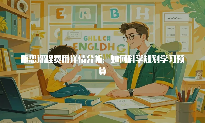 雅思课程费用详情分析：如何科学规划学习预算