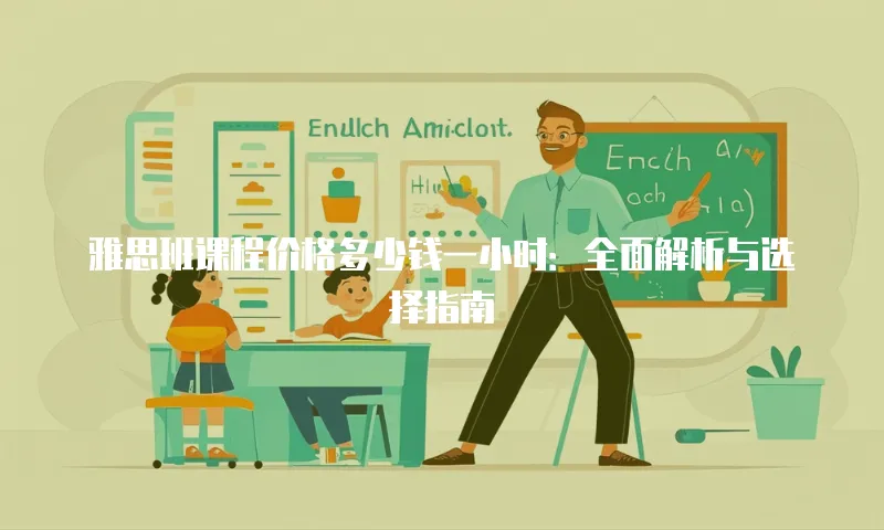 雅思班课程价格多少钱一小时：全面解析与选择指南