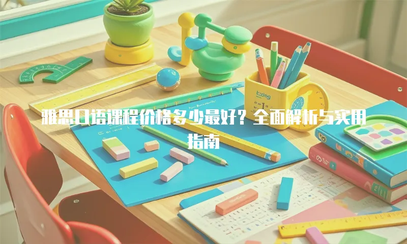 雅思口语课程价格多少最好？全面解析与实用指南